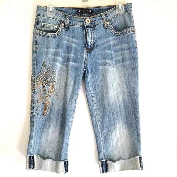 Jean Capri Juniors Vanilla Star Taille 7 – Lavage Moyen – Bleu – Très Bon état